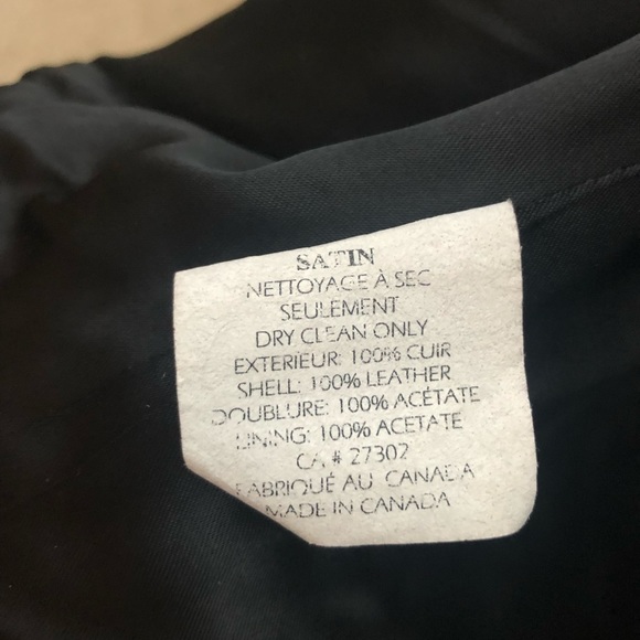 Mackage Leather And Fur Bomber - Picture 5 of 5